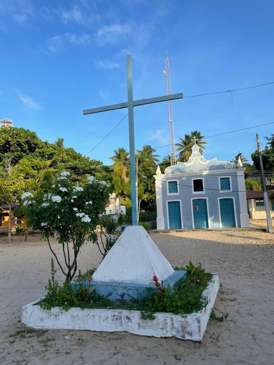 Pousada Grao De Areia Beira Mar Mangue Sêco Eksteriør bilde