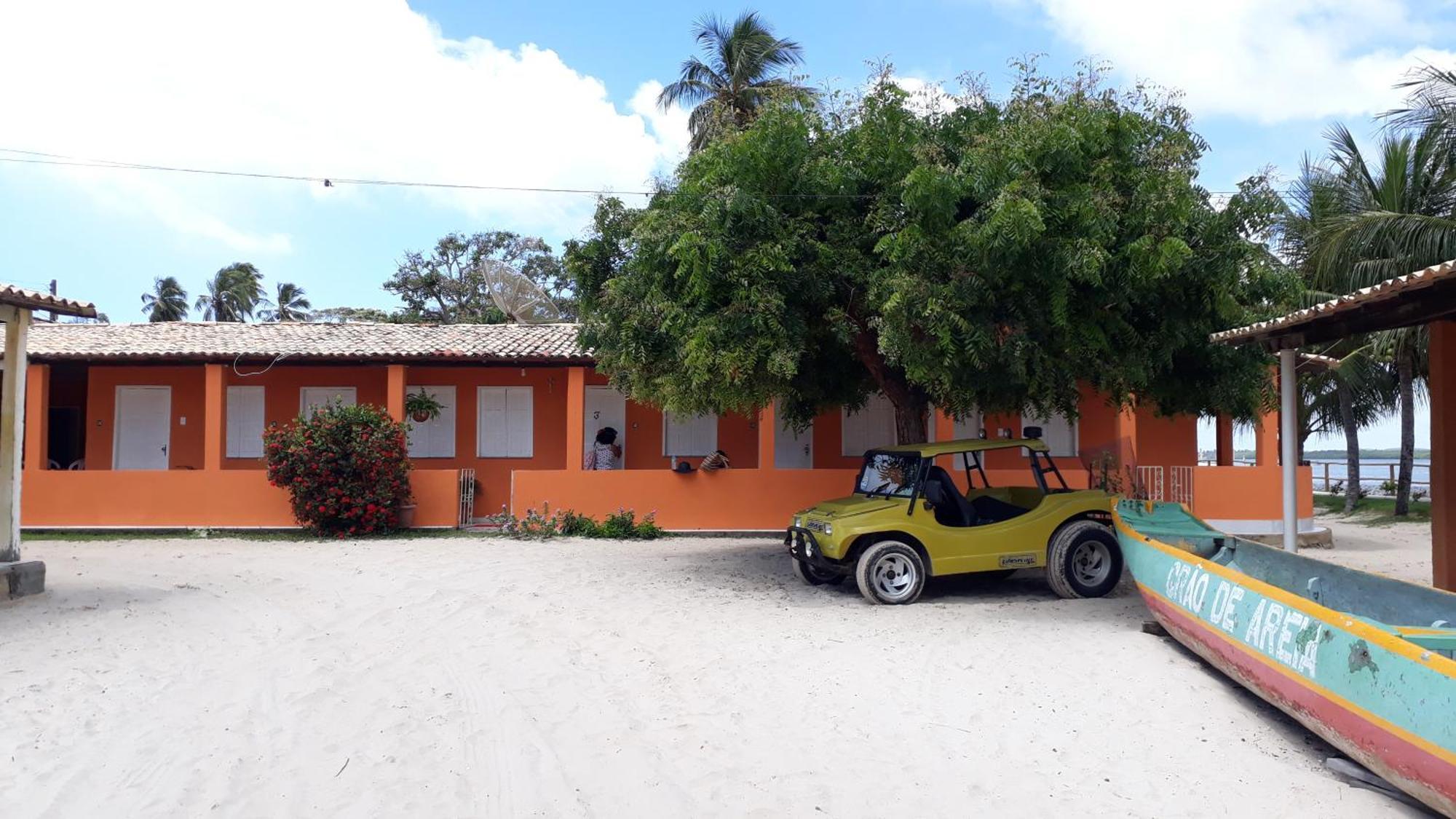 Pousada Grao De Areia Beira Mar Mangue Sêco Eksteriør bilde