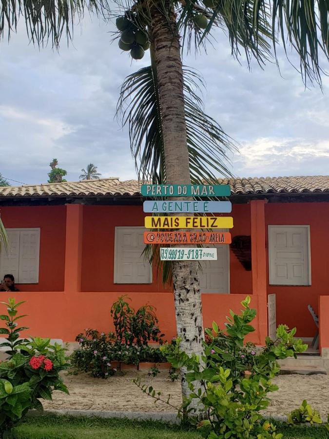 Pousada Grao De Areia Beira Mar Mangue Sêco Eksteriør bilde